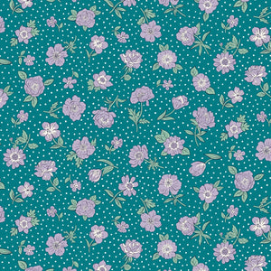 Liberty London Bouquet Heritage Park Teal Liberty London Bouquet Heritage Park Teal