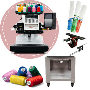 Bernina E16 Pro 16 Needle Embroidery Machine with Embroidery Business Kit