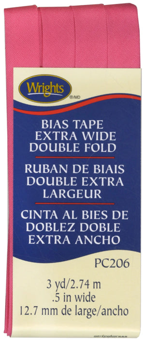 1/2" Double Fold Bias Tape Berry Sorbet