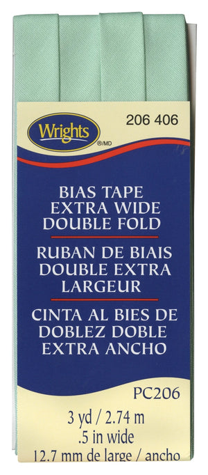 1/2" Double Fold Bias Tape Cool Cucumber