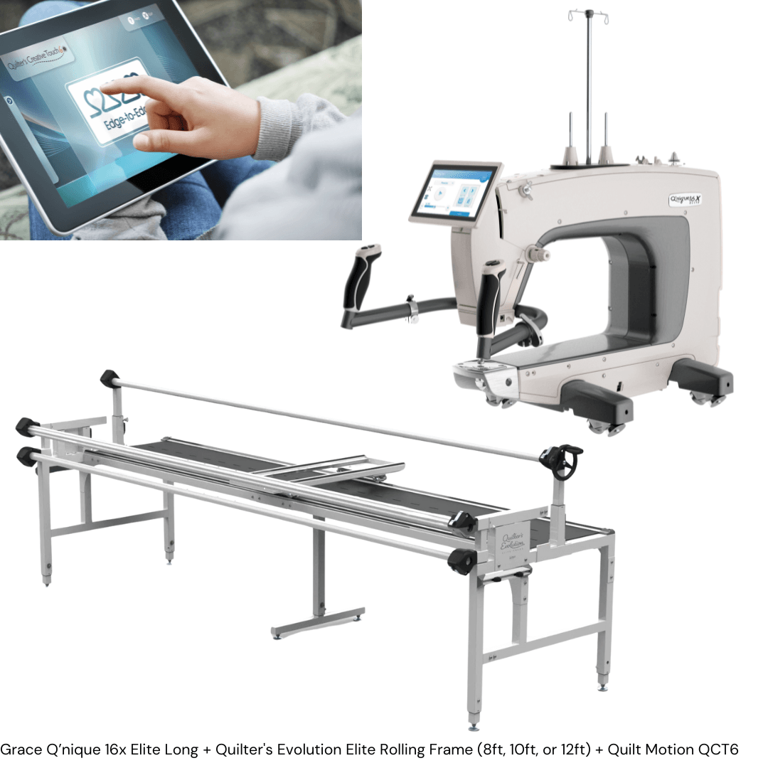 Grace Q'nique 16X Elite Long Arm Quilting Machine - Meissner Sewing and Vacuum