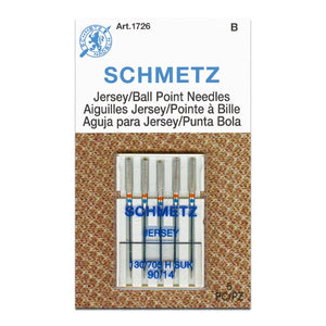 Schmetz Size 90/14 Jersey/Ball Point Machine Needles (5pc) Schmetz Size 90/14 Jersey/Ball Point Machine Needles (5pc)