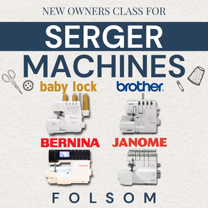 New Owners Class For Overlock Serging | Folsom New Owners Class For Overlock Serging | Folsom