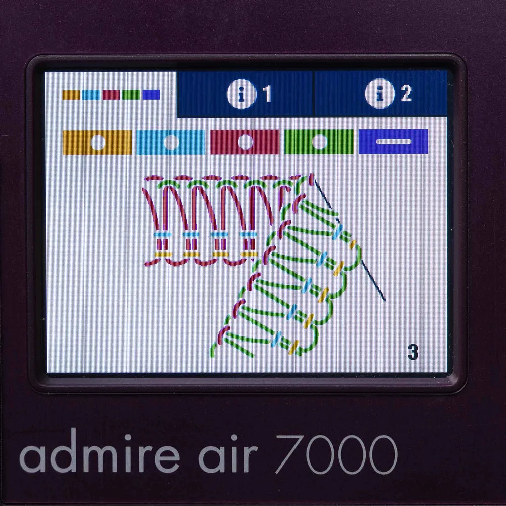 PFAFF® admire™ air 7000 Coverlock Machine