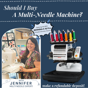 Should I Buy a Multi Needle Embroidery Machine?