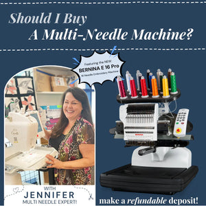 Should I Buy a Multi Needle Embroidery Machine?
