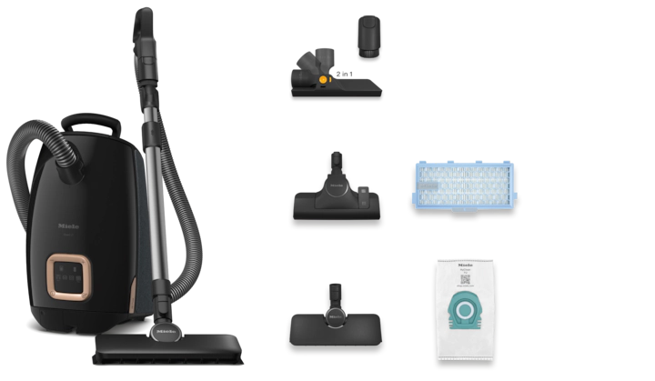 NEW! Miele Guard L1 AllFloor Vacuum Obsidian