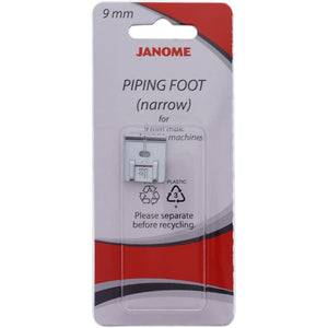 Janome Piping Foot Narrow (9mm)