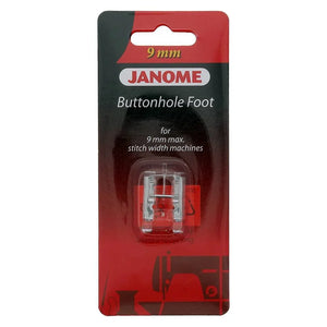 Лапка Janome для петель для машин с максимальной шириной стежка 9 мм Лапка Janome для петель для машин с максимальной шириной стежка 9 мм