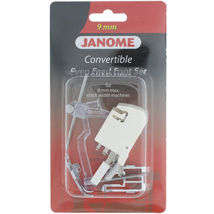 Janome Convertible Even Feed Foot Set (9mm w/o AcuFeed)