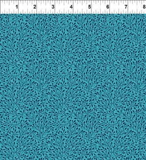 Vines in Teal - Whimsy Quilting Fabric - Meissner Sewing and Vacuum