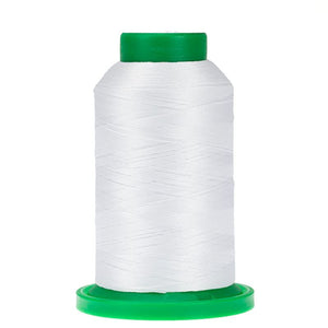 0017 Paper White Isacord Thread 1000M