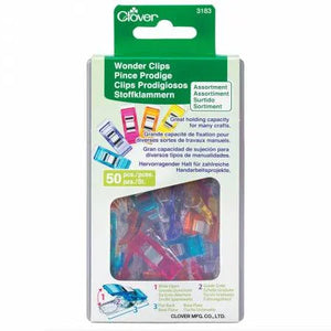 Wonder Clips Multi-Colored 50 ct