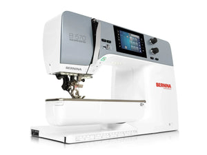 BERNINA B570 QE Sewing, Quilting, & Embroidery Machine - Meissner Sewing and Vacuum