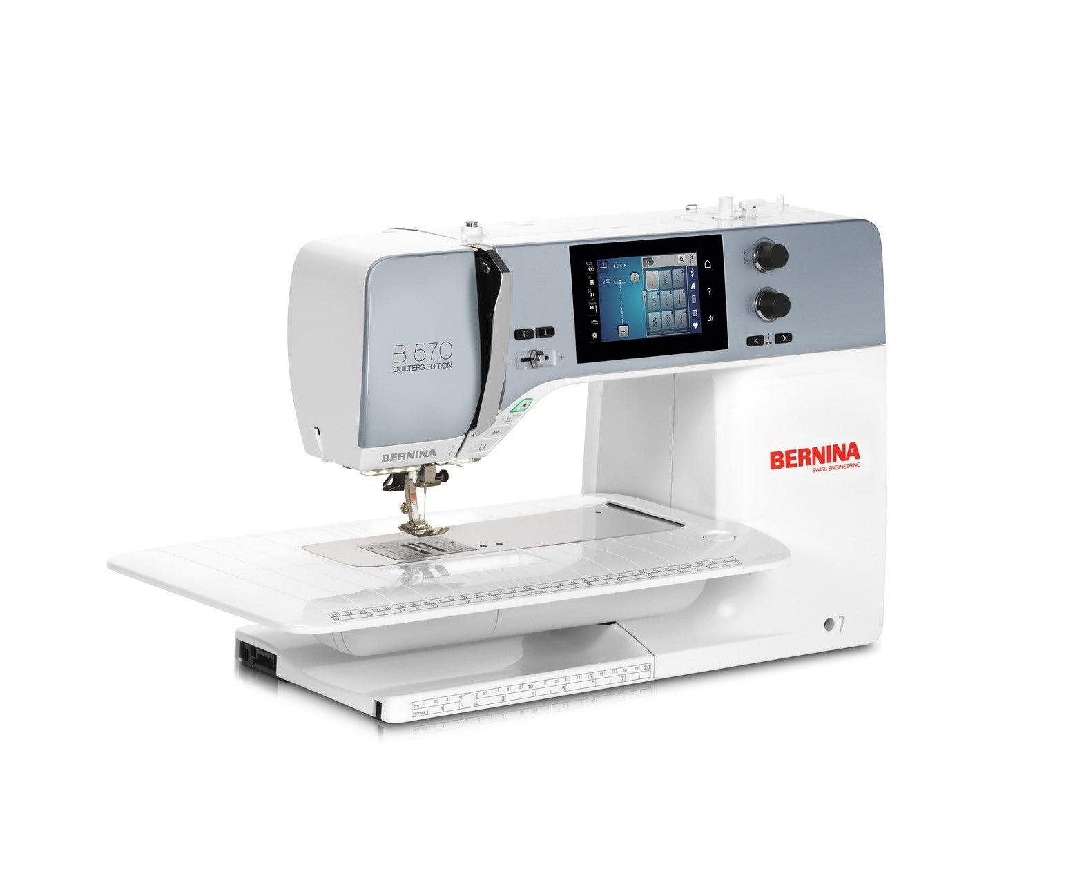BERNINA B570 QE Sewing, Quilting, & Embroidery Machine - Meissner Sewing and Vacuum