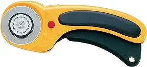 Olfa Deluxe Ergonomic Rotary Cutter 45mm - Meissner Sewing and Vacuum Olfa Deluxe Ergonomic Rotary Cutter 45mm - Meissner Sewing and Vacuum