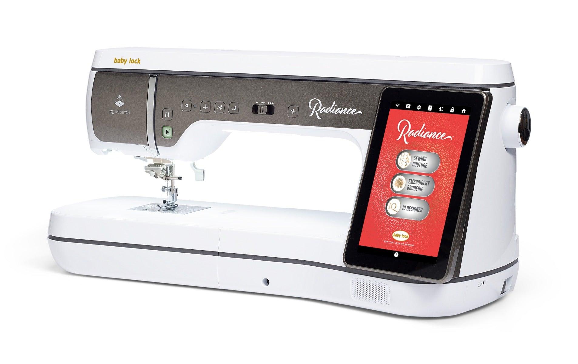 Baby Lock Radiance Sewing, Quilting, and Embroidery Machine - Meissner Sewing and Vacuum