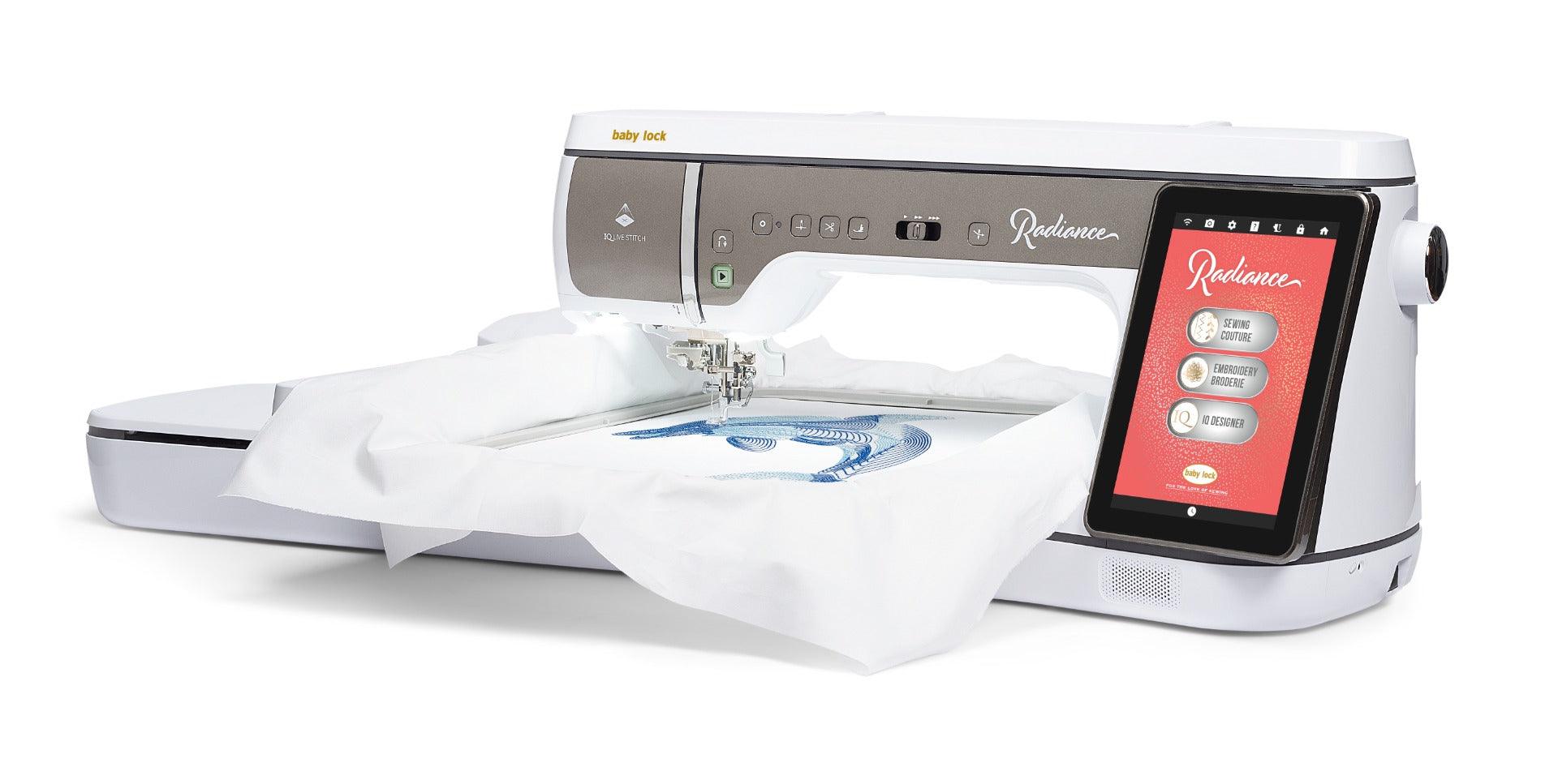 Baby Lock Radiance Sewing, Quilting, and Embroidery Machine - Meissner Sewing and Vacuum
