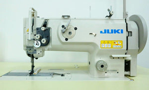 Juki LU-1508NH Heavy Duty Single Needle Walking Foot with Needle Feed Includes Table and Servo Motor (Table Comes Unassembled) Juki LU-1508NH Heavy Duty Single Needle Walking Foot with Needle Feed Includes Table and Servo Motor (Table Comes Unassembled)