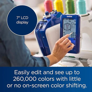 Brother PRS100 Embroidery Only Machine - Meissner Sewing and Vacuum