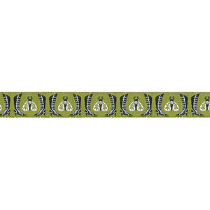 Witchy Ways Boots Renaissance Ribbon 5/8" PER YARD