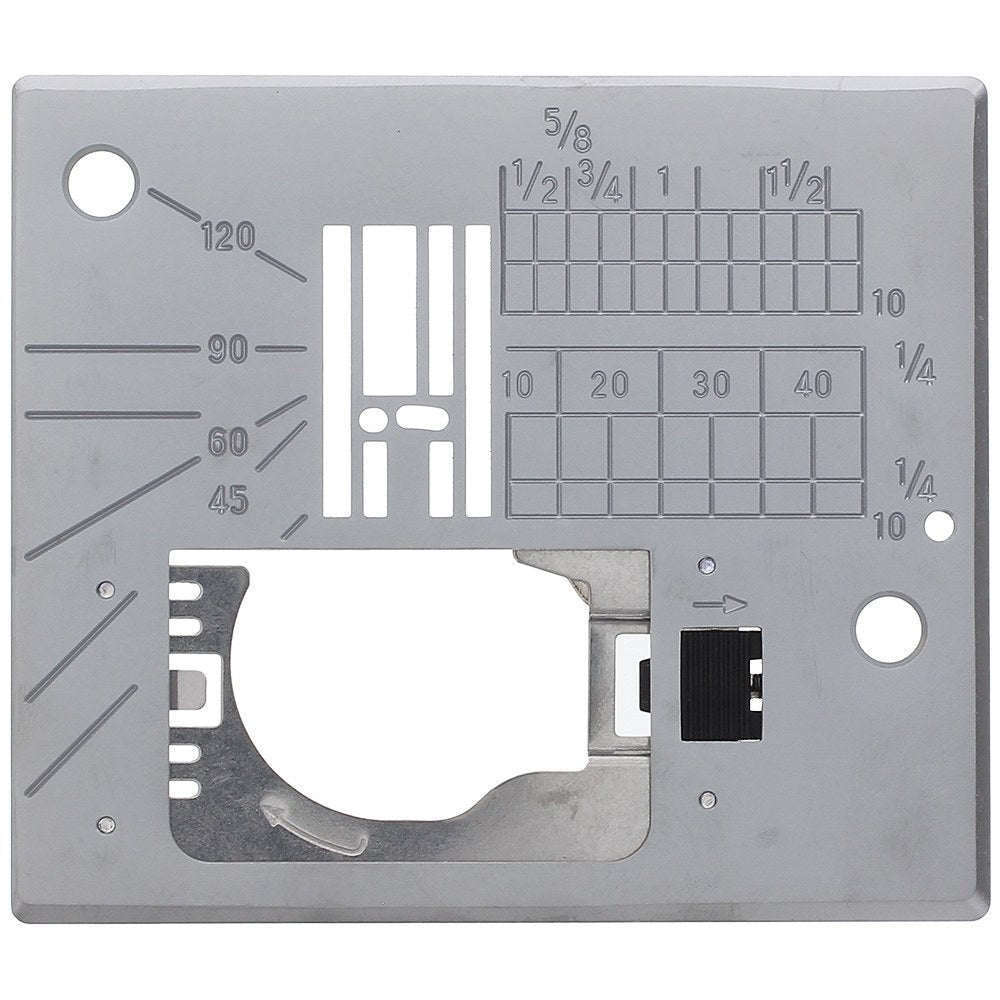Janome AcuFeed 1/4" Seam Foot & Straight Stitch NP for 6600P