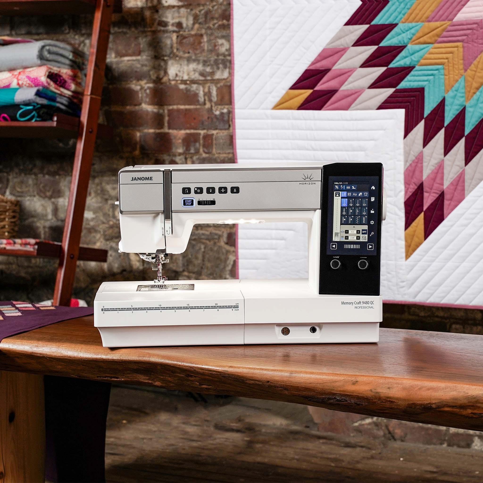 Janome Horizon Memory Craft 9480QCP Sewing & Quilting Machine - Meissner Sewing and Vacuum