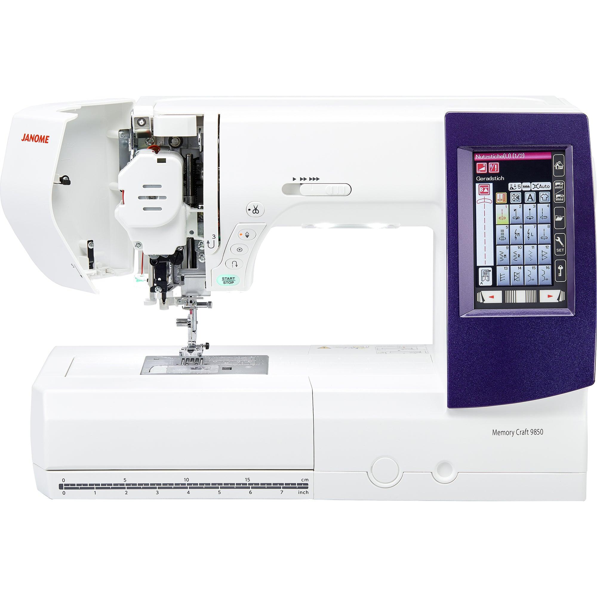 Janome Memory Craft 9850 Sewing and Embroidery Machine - Meissner Sewing and Vacuum