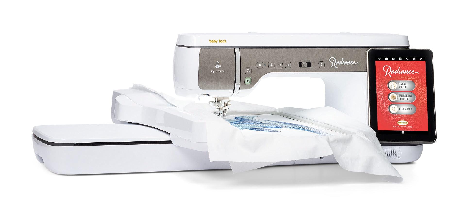 Baby Lock Radiance Sewing, Quilting, and Embroidery Machine - Meissner Sewing and Vacuum