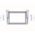 Пяльцы для вышивки Baby Lock - 180 мм x 100 мм, #ALBF Пяльцы для вышивки Baby Lock - 180 мм x 100 мм, #ALBF