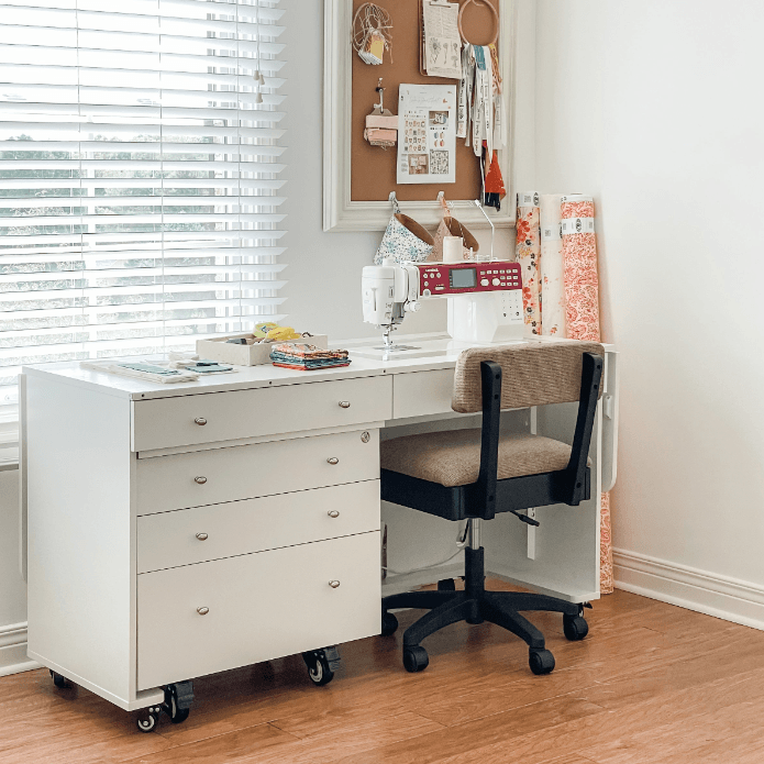 Arrow Princess Hazel Hydraulic Sewing Chair (H8140) - Meissner Sewing and Vacuum