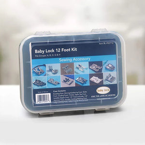 Baby Lock 12pc Sewing Foot Kit, #BL-FEET12