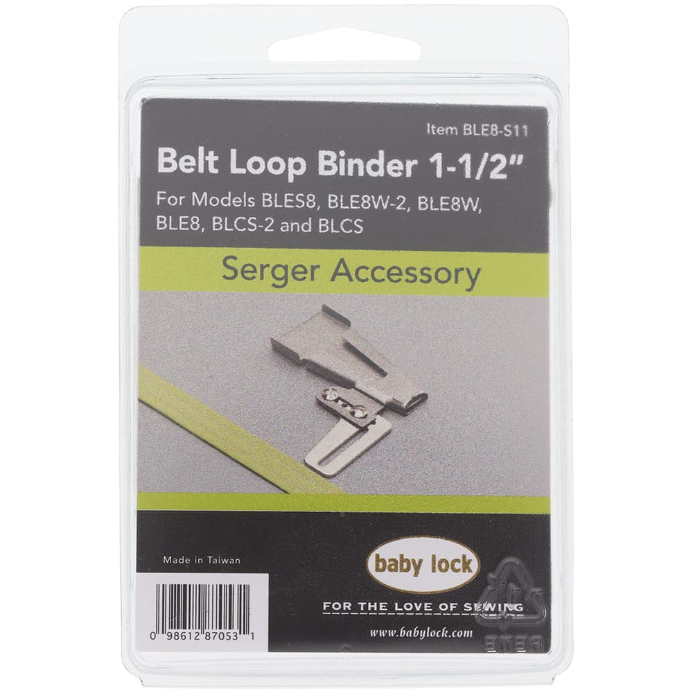 Baby Lock Belt Loop Binder 1.5" Serger Foot