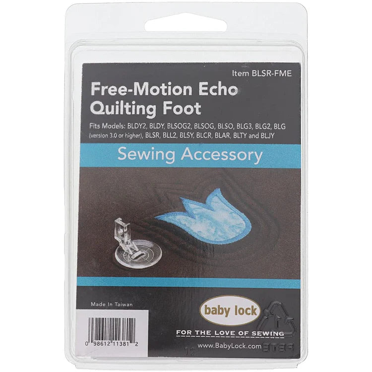 Baby Lock Free Motion Echo Quilting Foot