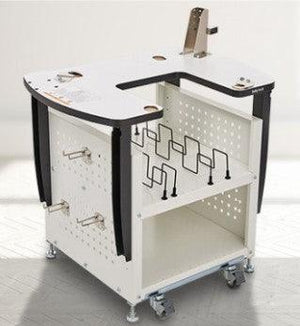 Baby Lock 6 and 10 Needle Commercial Embroidery Machine Stand ALSTAND - Meissner Sewing and Vacuum