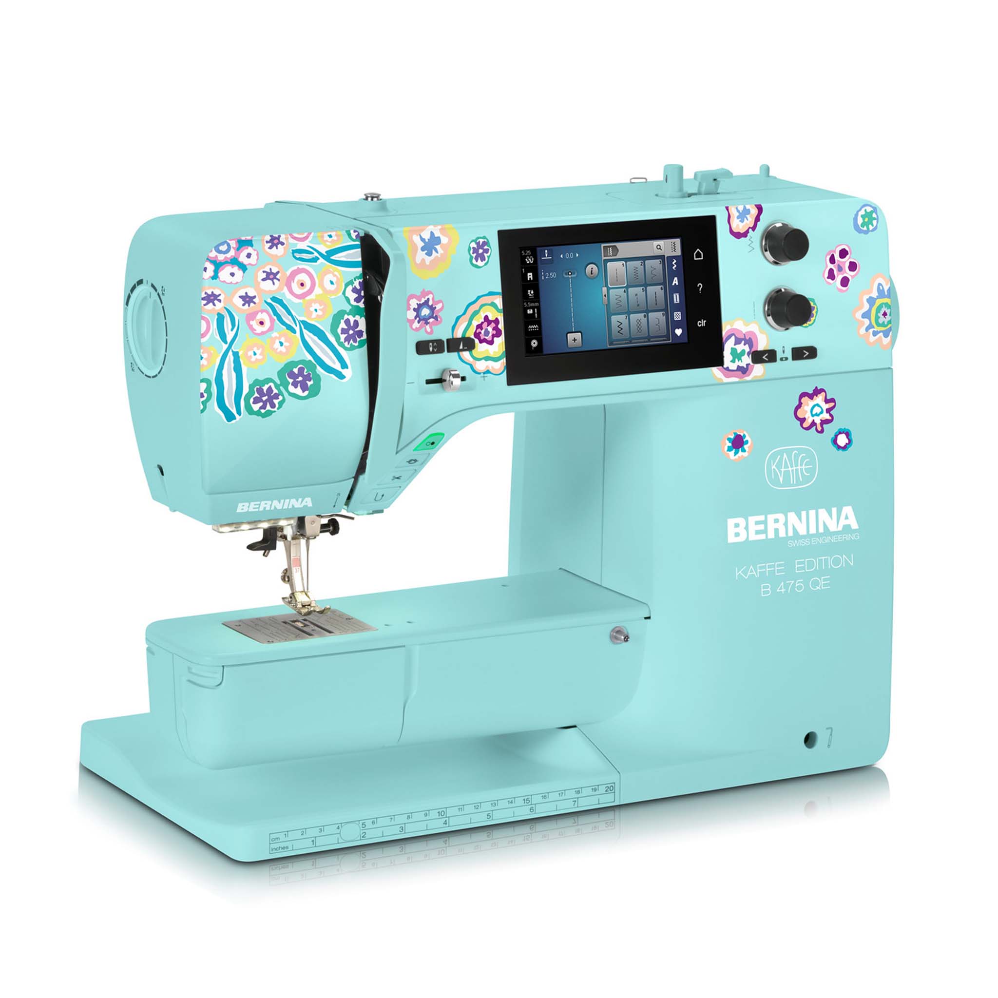 BERNINA 475 QE Kaffe Edition Sewing and Quilting Machine