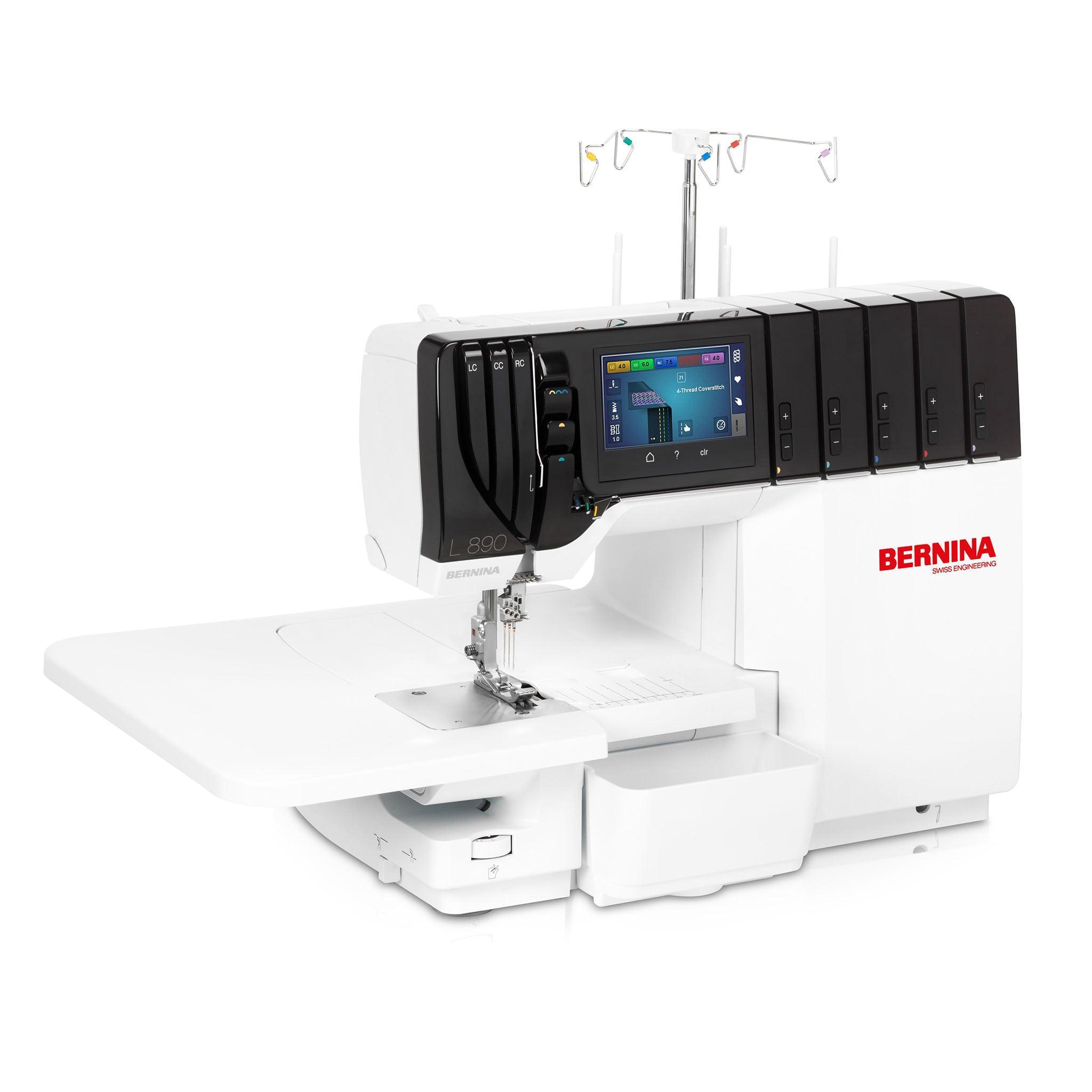 Used BERNINA L890 Overlock & Coverstitch Serger - San Jose Lease Ending Sale - Meissner Sewing and Vacuum