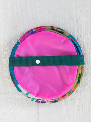 Pop Up Trash Can Folk Flower