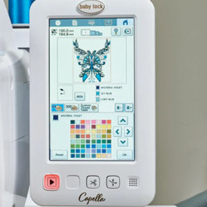 Baby Lock Capella Single Needle Embroidery Machine - Meissner Sewing and Vacuum