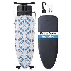 Space Maker Premium Ironing Board Chintamani Blue