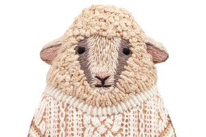 Sheep Embroidery Kit