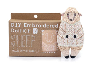 Sheep Embroidery Kit