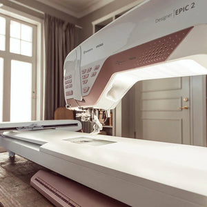 USED Husqvarna Viking Designer Epic 2 Sewing and Embroidery Machine