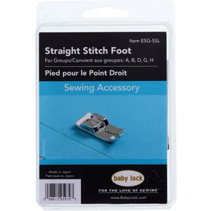 Baby Lock Straight Stitch Foot, #ESG-SSL