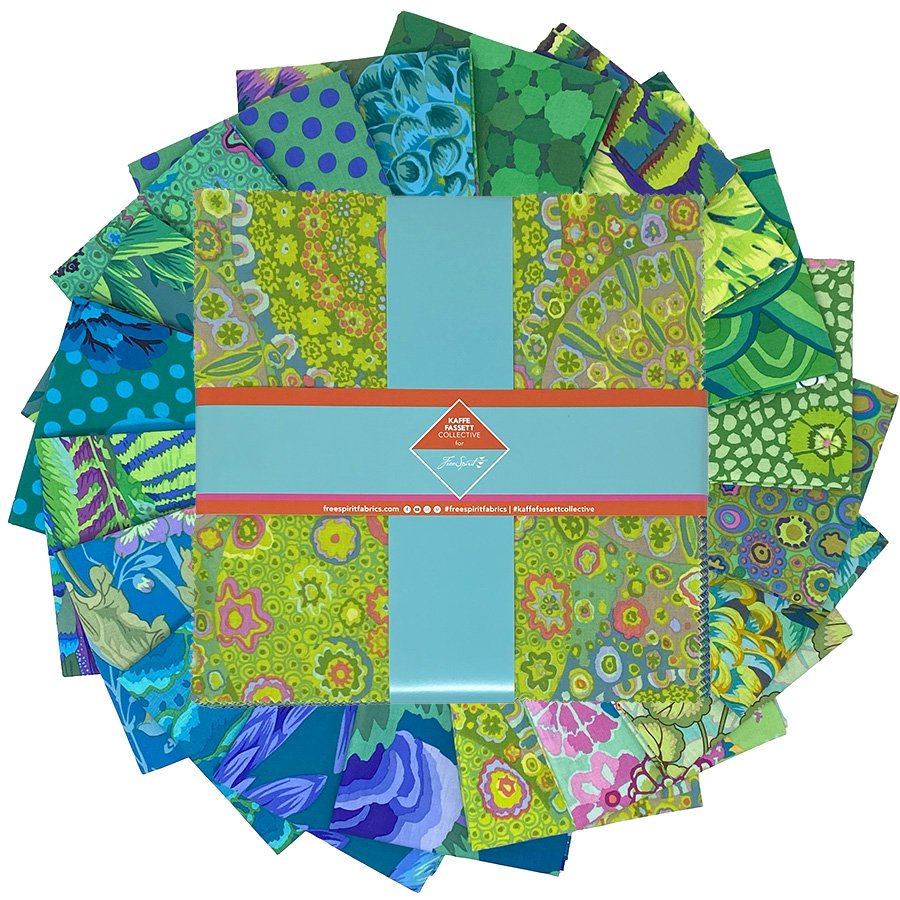 Kaffe Classics Plus 10" Charm Pack Tidal 42pcs