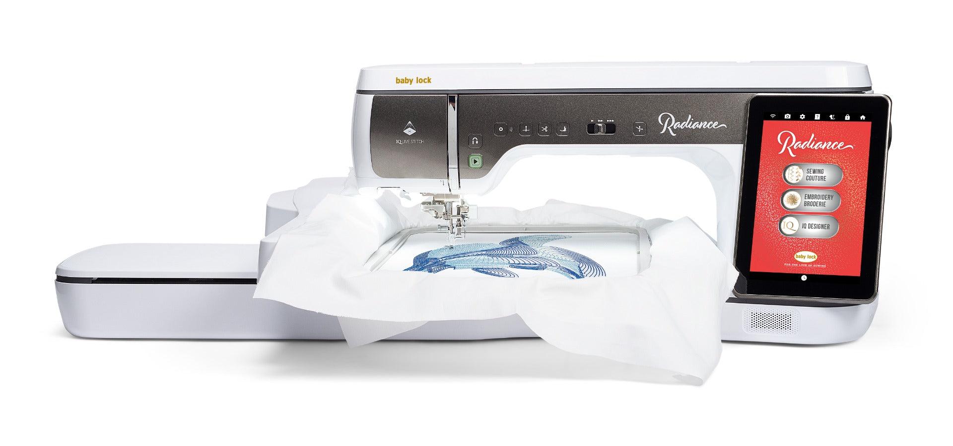 Baby Lock Radiance Sewing, Quilting, and Embroidery Machine - Meissner Sewing and Vacuum