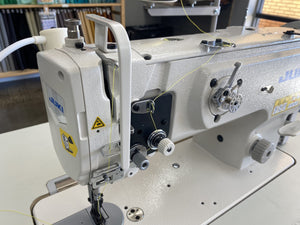 Juki LU-1508NH Heavy Duty Single Needle Walking Foot with Needle Feed Includes Table and Servo Motor (Table Comes Unassembled) Juki LU-1508NH Heavy Duty Single Needle Walking Foot with Needle Feed Includes Table and Servo Motor (Table Comes Unassembled)