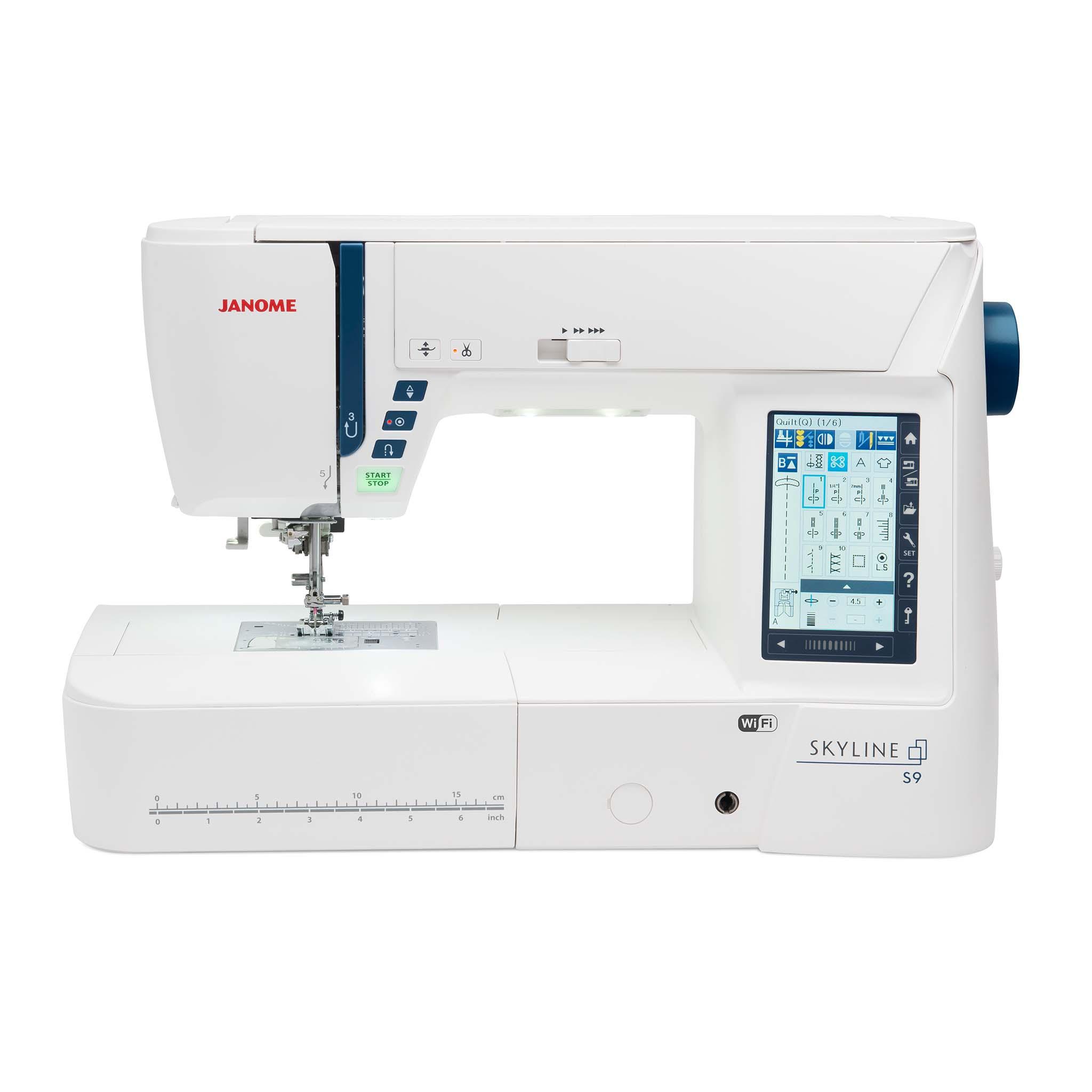 Janome Skyline S9 Sewing, Quilting & Embroidery Machine - Meissner Sewing and Vacuum
