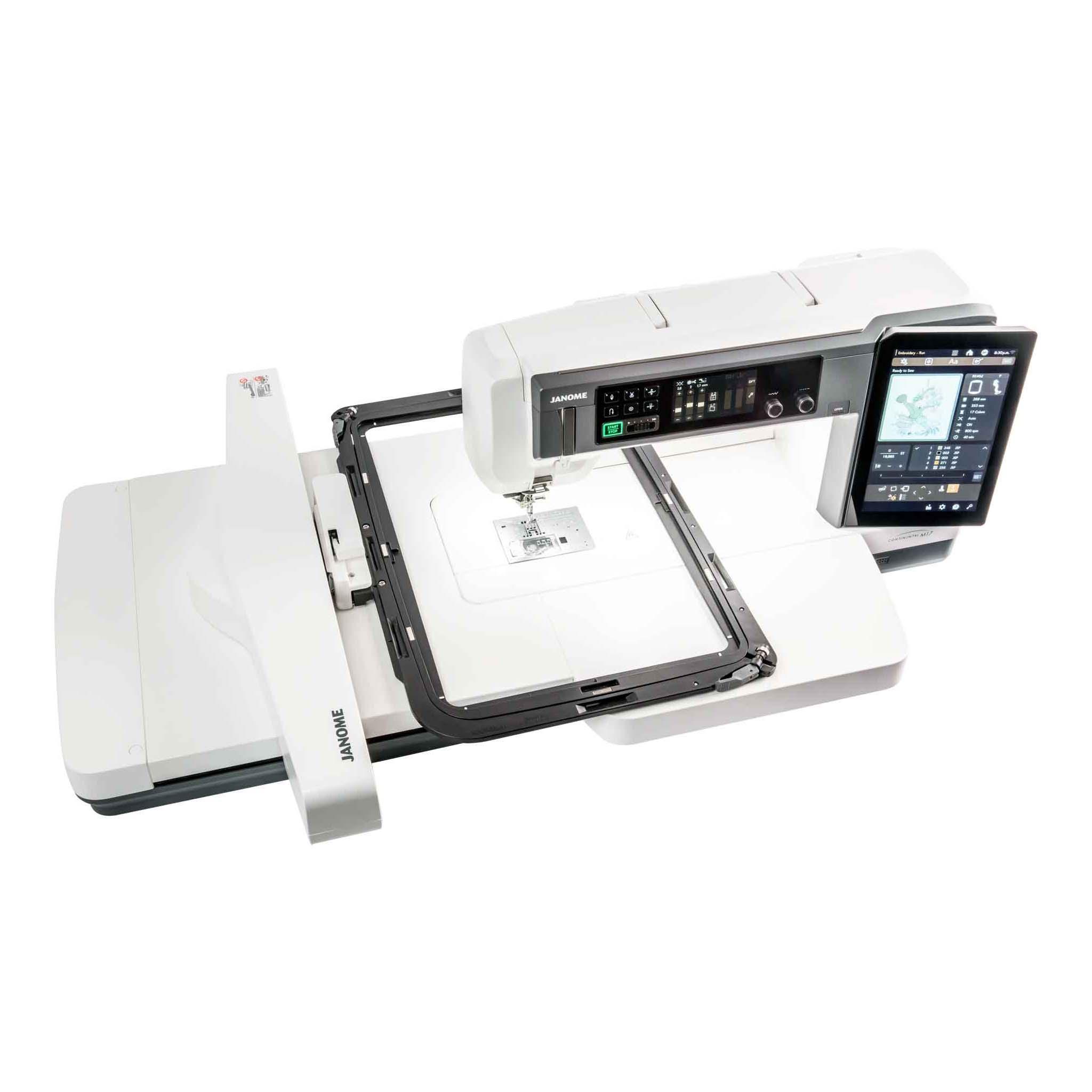 Janome Continental M17 Professional Sewing, Quilting and Embroidery Machine - Meissner Sewing and Vacuum