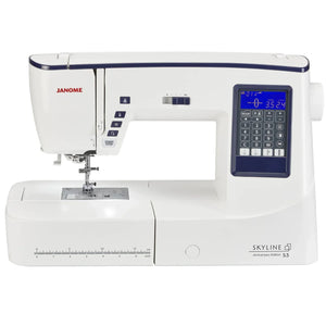 Used Open-Boxed Janome Memory Craft 550E Embroidery Machine.